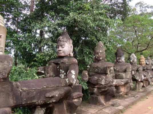 The gateway to Angkor Watt