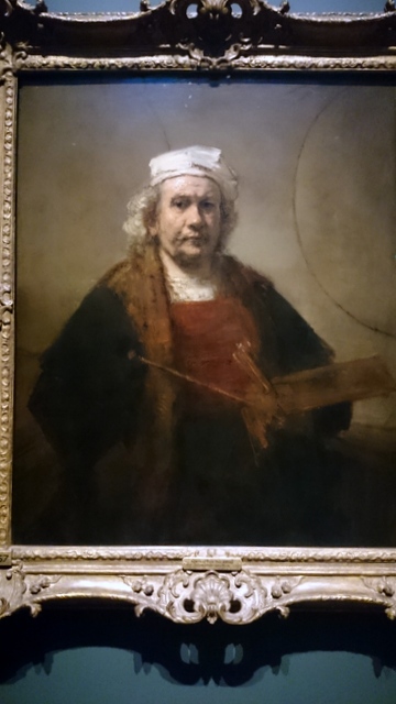 Rembrandt - a self portrait